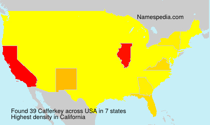 Surname Cafferkey in USA Surname Cafferkey in USA