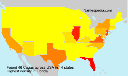 Surname Cagas in USA Surname Cagas in USA