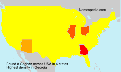 Surname Caghan in USA Surname Caghan in USA