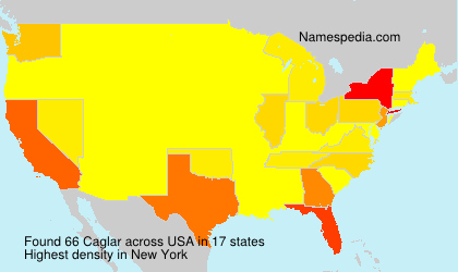 Surname Caglar in USA Surname Caglar in USA