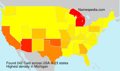 Surname Caid in USA Surname Caid in USA