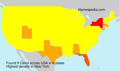 Surname Cairol in USA Surname Cairol in USA