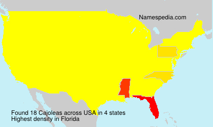 Surname Cajoleas in USA Surname Cajoleas in USA