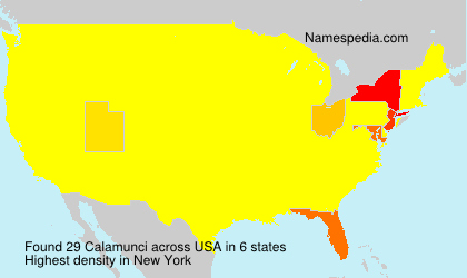 Surname Calamunci in USA Surname Calamunci in USA