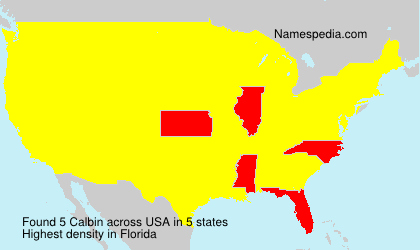 Surname Calbin in USA Surname Calbin in USA
