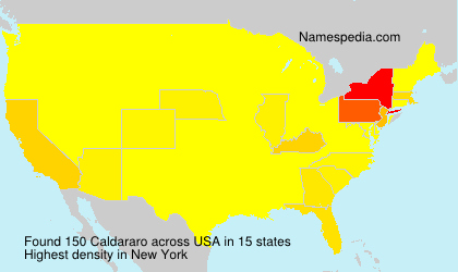 Surname Caldararo in USA Surname Caldararo in USA