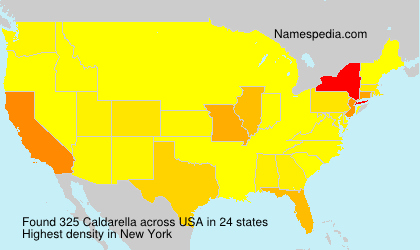 Surname Caldarella in USA Surname Caldarella in USA