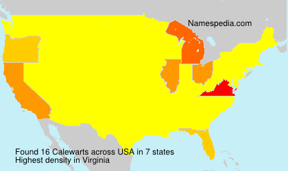 Surname Calewarts in USA Surname Calewarts in USA