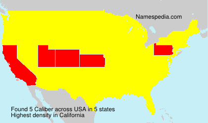 Surname Caliber in USA Surname Caliber in USA
