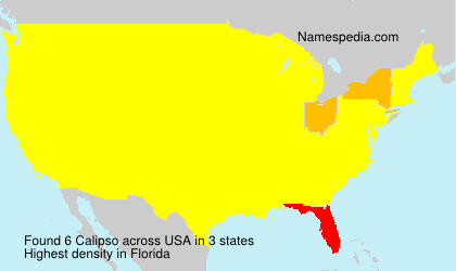 Surname Calipso in USA Surname Calipso in USA
