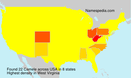 Surname Camele in USA Surname Camele in USA