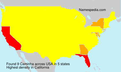 Surname Caminha in USA Surname Caminha in USA