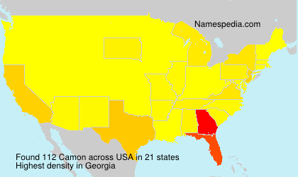 Surname Camon in USA Surname Camon in USA