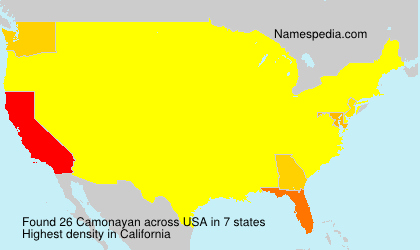 Surname Camonayan in USA Surname Camonayan in USA