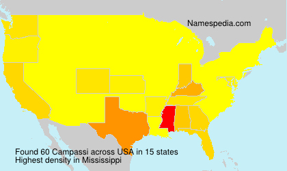 Surname Campassi in USA Surname Campassi in USA