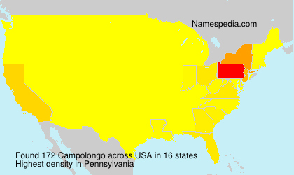 Surname Campolongo in USA Surname Campolongo in USA