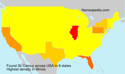 Surname Camuy in USA Surname Camuy in USA