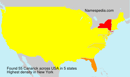 Surname Canarick in USA Surname Canarick in USA
