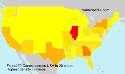 Surname Candra in USA Surname Candra in USA