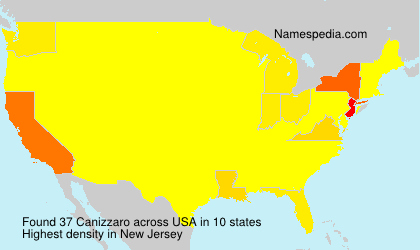 Surname Canizzaro in USA Surname Canizzaro in USA