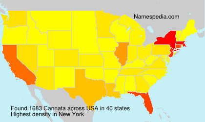 Surname Cannata in USA Surname Cannata in USA