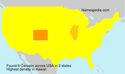 Surname Canopin in USA Surname Canopin in USA