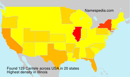 Surname Cantele in USA Surname Cantele in USA