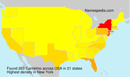 Surname Cantelmo in USA Surname Cantelmo in USA