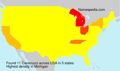 Surname Canterucci in USA Surname Canterucci in USA