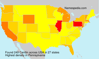 Surname Cantlin in USA Surname Cantlin in USA