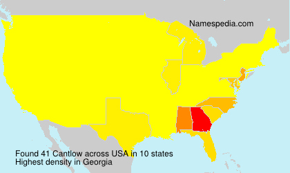 Surname Cantlow in USA Surname Cantlow in USA