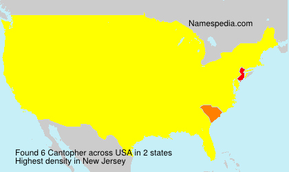Surname Cantopher in USA Surname Cantopher in USA