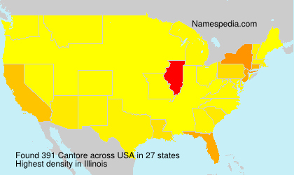 Surname Cantore in USA Surname Cantore in USA