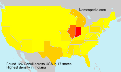 Surname Canull in USA Surname Canull in USA