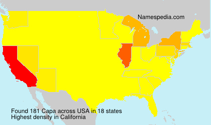 Surname Capa in USA Surname Capa in USA