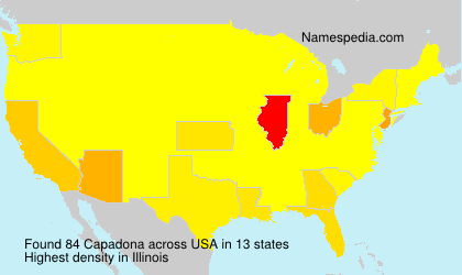 Surname Capadona in USA Surname Capadona in USA