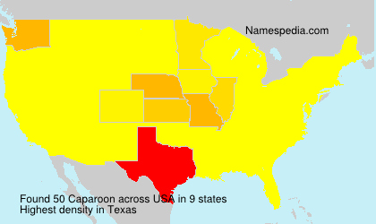 Surname Caparoon in USA Surname Caparoon in USA