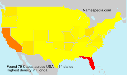 Surname Capas in USA Surname Capas in USA
