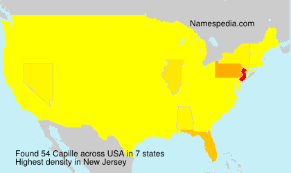 Surname Capille in USA Surname Capille in USA