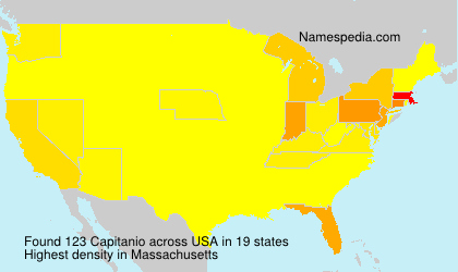Surname Capitanio in USA Surname Capitanio in USA
