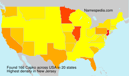 Surname Capko in USA Surname Capko in USA