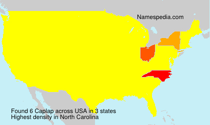Surname Caplap in USA Surname Caplap in USA