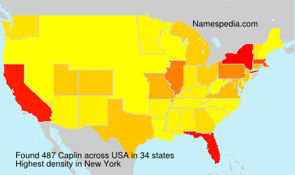 Surname Caplin in USA Surname Caplin in USA