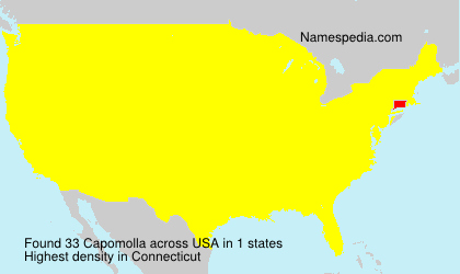 Surname Capomolla in USA