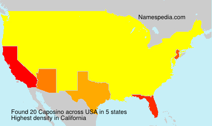 Surname Caposino in USA Surname Caposino in USA