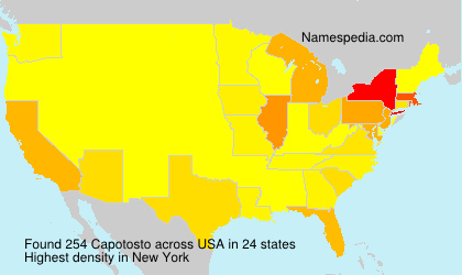Surname Capotosto in USA Surname Capotosto in USA