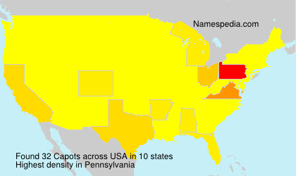 Surname Capots in USA Surname Capots in USA