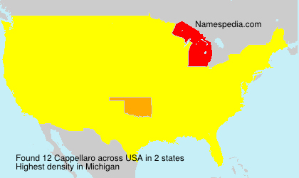 Surname Cappellaro in USA Surname Cappellaro in USA