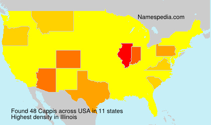 Surname Cappis in USA Surname Cappis in USA