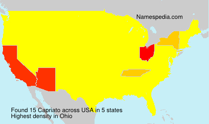 Surname Capriato in USA Surname Capriato in USA